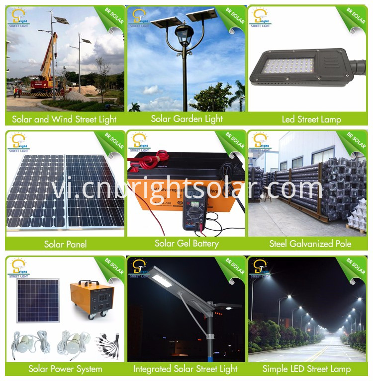 Đèn đường LED năng lượng mặt trời cho châu Phi Solar LED Street Light for Africa